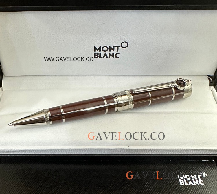 NEW! Montblanc Sir Arthur Conan Doyle Ballpoint Pen Burgundy red